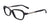 EasyClip EC336 Eyeglasses with Clip-on Sunglasses | Size 52 / Black