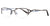 EasyClip EC363 Eyeglasses | Size 50 / Satin Dark Brown & Light Blue