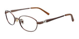 EasyClip EC365 Eyeglasses Satin Brown