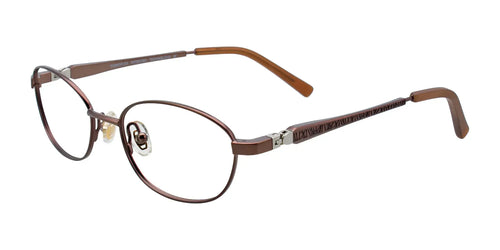 EasyClip EC365 Eyeglasses / Size 46 / Satin Brown