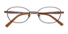 EasyClip EC365 Eyeglasses | Size 46 / Satin Brown