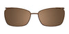 EasyClip EC375 Eyeglasses with Clip-on Sunglasses | Size 55 / Clip Only (Color №010)