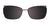 EasyClip EC375 Eyeglasses with Clip-on Sunglasses | Size 55 / Clip Only (Color №080)