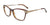 EasyClip EC376 Eyeglasses with Clip-on Sunglasses | Size 52 / Dark Brown & Gold