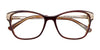 EasyClip EC376 Eyeglasses with Clip-on Sunglasses | Size 52 / Black & Light Gold