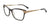 EasyClip EC376 Eyeglasses with Clip-on Sunglasses | Size 52 / Black & Light Gold