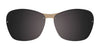 EasyClip EC376 Eyeglasses with Clip-on Sunglasses | Size 52 / Clip Only (Color №090)