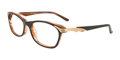 EasyClip EC387 Eyeglasses with Clip-on Sunglasses | Size 53
