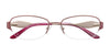 EasyClip EC391 Eyeglasses with Clip-on Sunglasses | Size 55 / Satin Brown