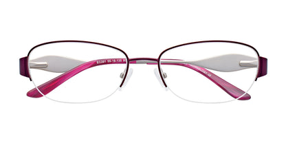 EasyClip EC391 Eyeglasses with Clip-on Sunglasses | Size 55
