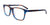 EasyClip EC397 Eyeglasses with Clip-on Sunglasses | Size 55 / Blue & Orange