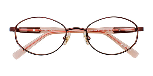 EasyClip EC399 Eyeglasses / Size 47 / Shiny Dark Brown