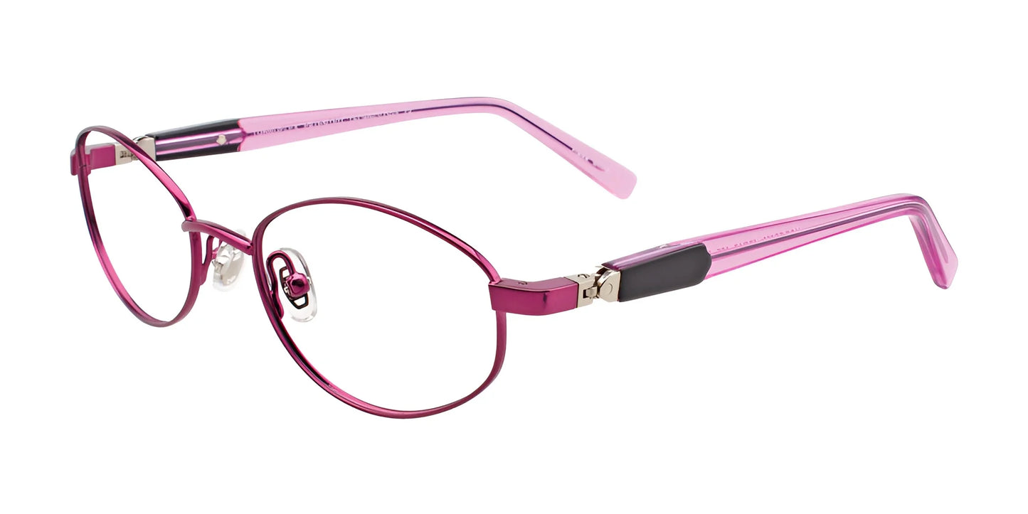 EasyClip EC399 Eyeglasses Shiny Dark Pink