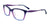 EasyClip EC403 Eyeglasses with Clip-on Sunglasses | Size 52 / Violet & Purple - Kit 2 Clips
