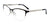 EasyClip EC407 Eyeglasses with Clip-on Sunglasses | Size 53 / Black & Shiny Silver