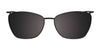 EasyClip EC407 Eyeglasses with Clip-on Sunglasses | Size 53 / Copper & Shiny Gold