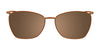 EasyClip EC407 Eyeglasses with Clip-on Sunglasses | Size 53 / Clip Only (Color №010)