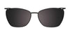 EasyClip EC407 Eyeglasses with Clip-on Sunglasses | Size 53 / Clip Only (Color №090)