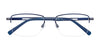 EasyClip EC408 Eyeglasses with Clip-on Sunglasses | Size 53 / Satin Black