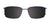 EasyClip EC408 Eyeglasses with Clip-on Sunglasses | Size 53 / Clip Only (Color №050)