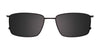 EasyClip EC408 Eyeglasses with Clip-on Sunglasses | Size 53 / Clip Only (Color №090)