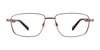 EasyClip EC411 Eyeglasses with Clip-on Sunglasses | Size 55 / Satin Black