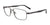 EasyClip EC411 Eyeglasses with Clip-on Sunglasses | Size 55 / Satin Gunmetal