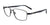 EasyClip EC411 Eyeglasses with Clip-on Sunglasses | Size 55 / Satin Black