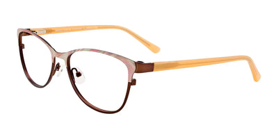 EasyClip EC414 Eyeglasses with Clip-on Sunglasses | Size 52