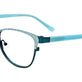 Satin Dark Teal & Aqua