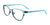 EasyClip EC414 Eyeglasses with Clip-on Sunglasses | Size 52 / Satin Dark Teal & Aqua
