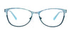 EasyClip EC414 Eyeglasses with Clip-on Sunglasses | Size 52 / Satin Brown & Beige
