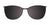 EasyClip EC414 Eyeglasses with Clip-on Sunglasses | Size 52 / Clip Only (Color №050)