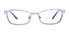 EasyClip EC415 Eyeglasses with Clip-on Sunglasses | Size 51 / Satin Dark Blue
