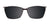 EasyClip EC421 Eyeglasses with Clip-on Sunglasses | Size 52 / Clip Only (Color №010)