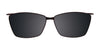EasyClip EC421 Eyeglasses with Clip-on Sunglasses | Size 52 / Clip Only (Color №050)