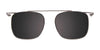 EasyClip EC423 Eyeglasses with Clip-on Sunglasses | Size 49 / Clip Only (Color №050)