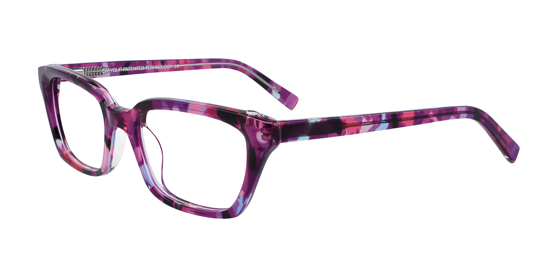 EasyClip EC424 Eyeglasses Pink Marbled