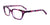 EasyClip EC424 Eyeglasses with Clip-on Sunglasses | Size 50 / Pink Marbled