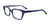 EasyClip EC424 Eyeglasses with Clip-on Sunglasses | Size 50 / Purple Marbled
