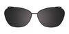EasyClip EC425 Eyeglasses with Clip-on Sunglasses | Size 54 / Clip Only (Color №080)