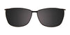 EasyClip EC426 Eyeglasses with Clip-on Sunglasses | Size 53 / Clip Only (Color №030)