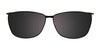 EasyClip EC426 Eyeglasses with Clip-on Sunglasses | Size 53 / Clip Only (Color №080)