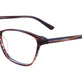 Dark Brown & Blue Marbled