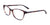 EasyClip EC428 Eyeglasses with Clip-on Sunglasses | Size 53 / Dark Brown & Blue Marbled