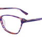Purple & Orange Marbled