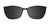 EasyClip EC428 Eyeglasses with Clip-on Sunglasses | Size 53 / Clip Only (Color №010)