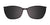 EasyClip EC428 Eyeglasses with Clip-on Sunglasses | Size 53 / Clip Only (Color №050)