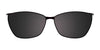 EasyClip EC428 Eyeglasses with Clip-on Sunglasses | Size 53 / Clip Only (Color №080)