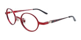 EasyClip EC429 Eyeglasses Satin Red